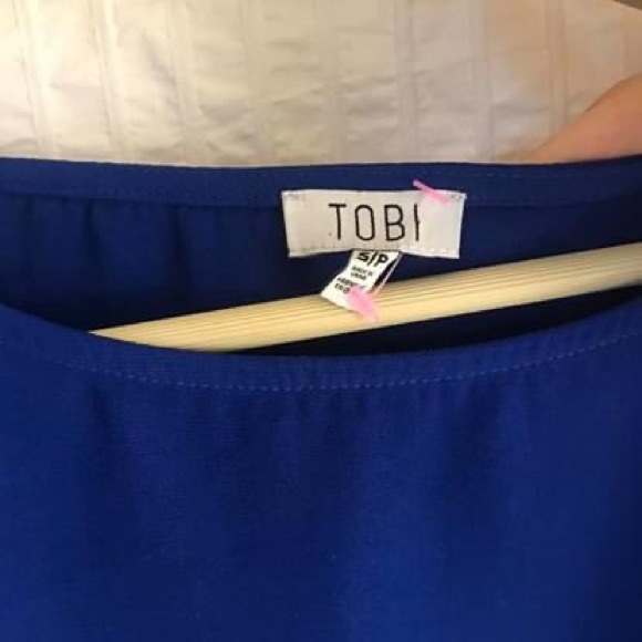 TOBI blue blouse - Picture 5 of 5